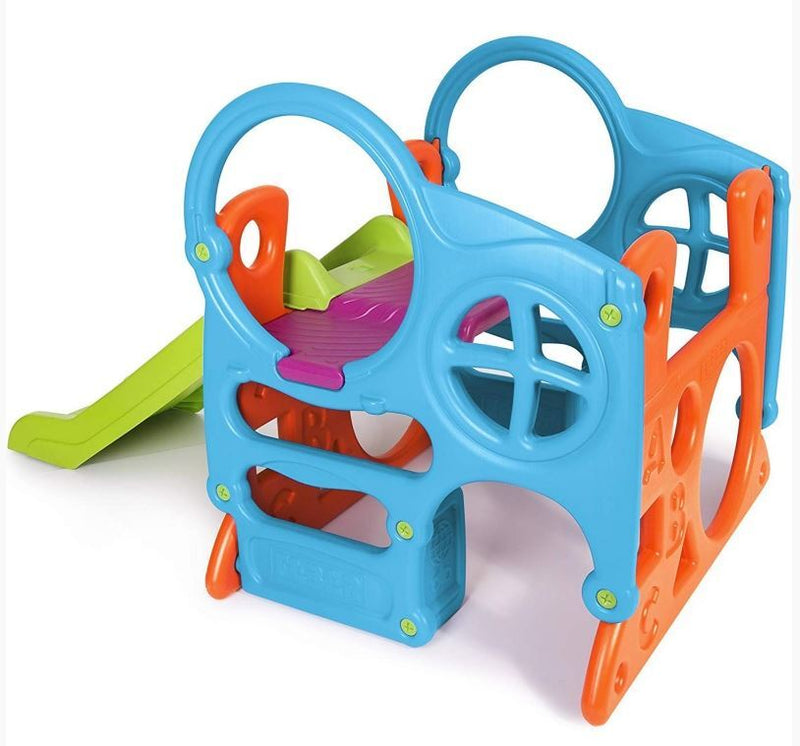 Feber Large Playground Activity Center Slide 100 cm Climbing Wall Shapes
