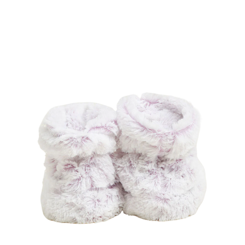 Warmies Marshmallow Lavender Boots