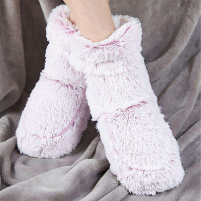 Warmies Marshmallow Lavender Boots
