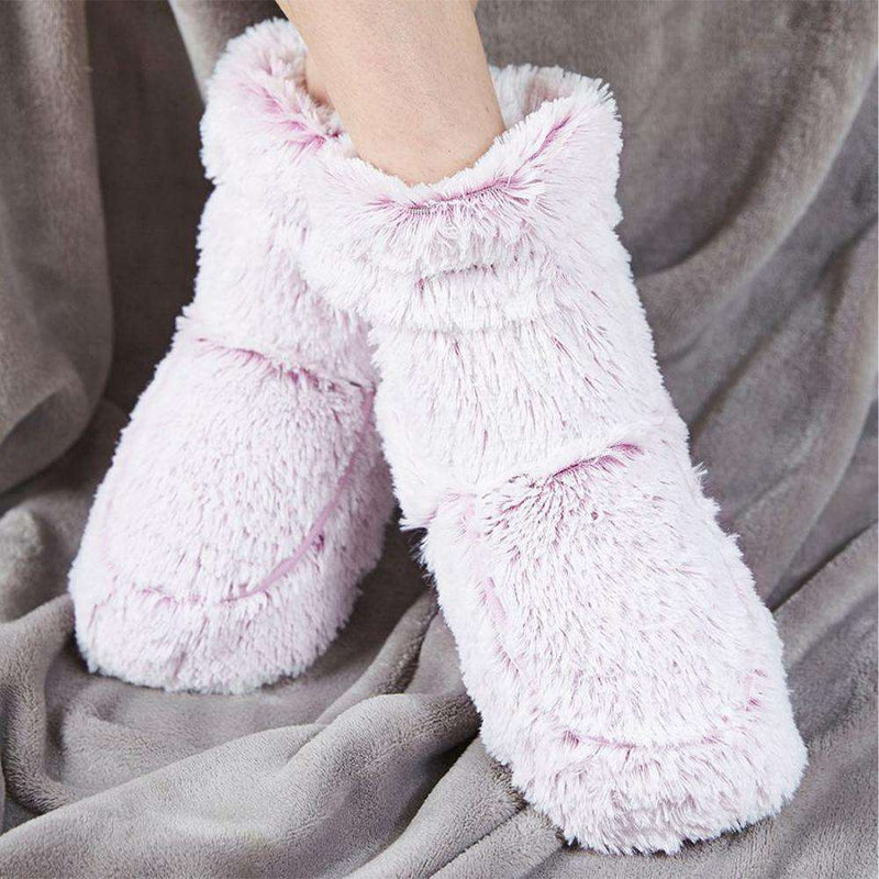 Warmies Marshmallow Lavender Boots