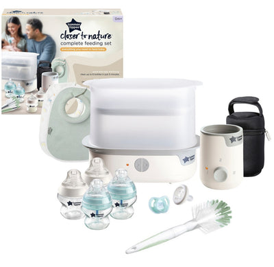 Tommee Tippee Closer To Nature Complete Feeding Set White