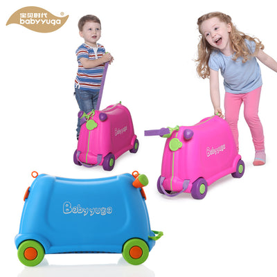 Rideon Kids Luggage Pink/blue/Green