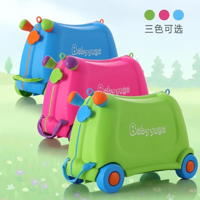 Rideon Kids Luggage Pink/blue/Green