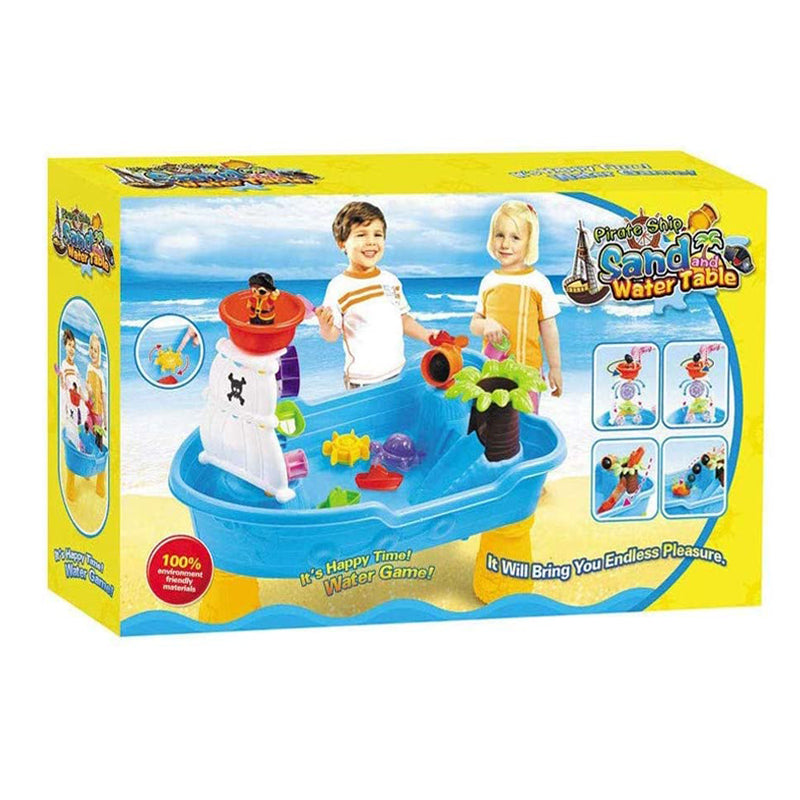 Water And Sand Boat Activity Table