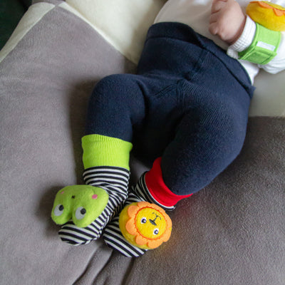 Babyjem Rattle Socks And Bracelets