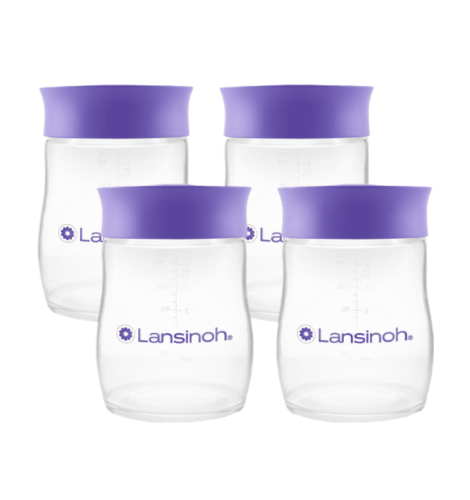 Lansinoh Milk Storage Bottles 4Pc