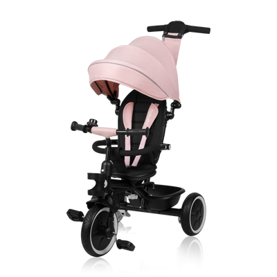 Lionelo Berry Grey/Pink/Green - Lightweight 2in1 Tricycle