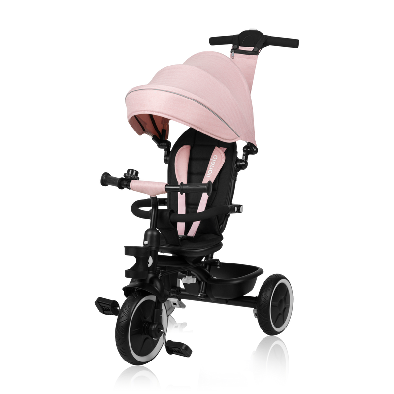 Lionelo Berry Grey/Pink/Green - Lightweight 2in1 Tricycle