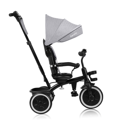 Lionelo Berry Grey/Pink/Green - Lightweight 2in1 Tricycle