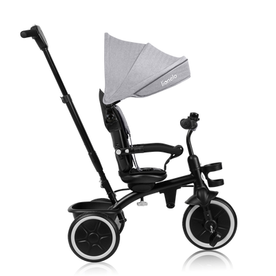 Lionelo Berry Grey/Pink/Green - Lightweight 2in1 Tricycle