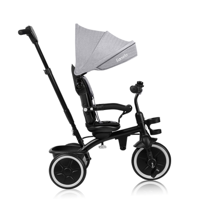 Lionelo Berry Grey/Pink/Green - Lightweight 2in1 Tricycle