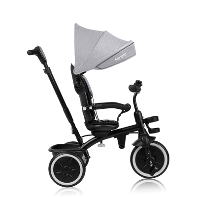 Lionelo Berry Grey/Pink/Green - Lightweight 2in1 Tricycle