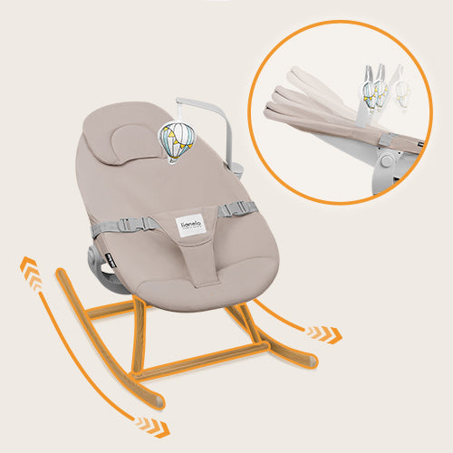 Lionelo Dailia Set 4in1 – High Chair and Rocker