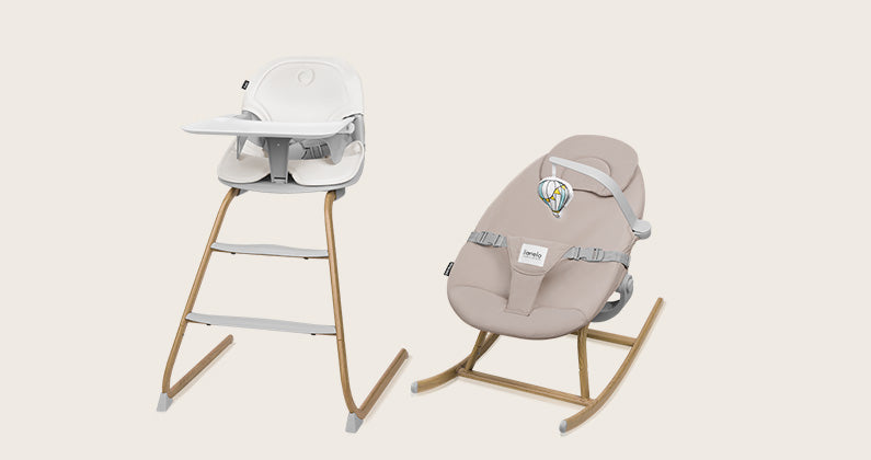 Lionelo Dailia Set 4in1 – High Chair and Rocker