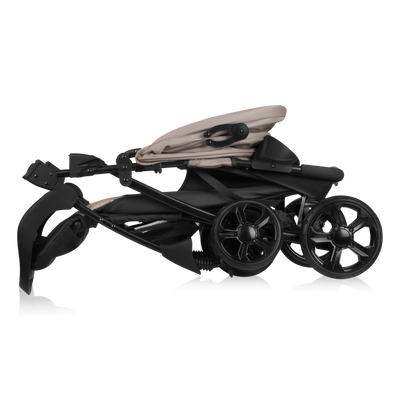 Lionelo Emma Plus - Lightweight Stroller Beige/Green/Coral/Grey