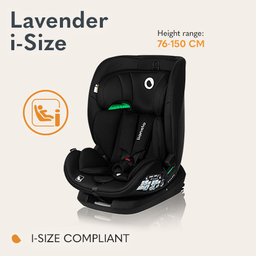 Lionelo Lavander ISize Green Pistacchio Car Seat