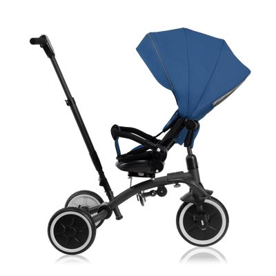 Lionelo Tris Plus Grey/Pink/Beige/Blue - Foldable 2in1 Tricycle