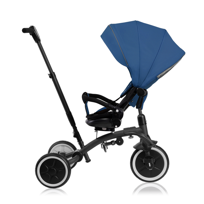 Lionelo Tris Plus Grey/Pink/Beige/Blue - Foldable 2in1 Tricycle