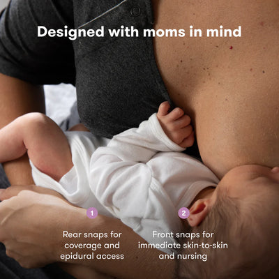 FridaBaby Delivery and Nursing Gown