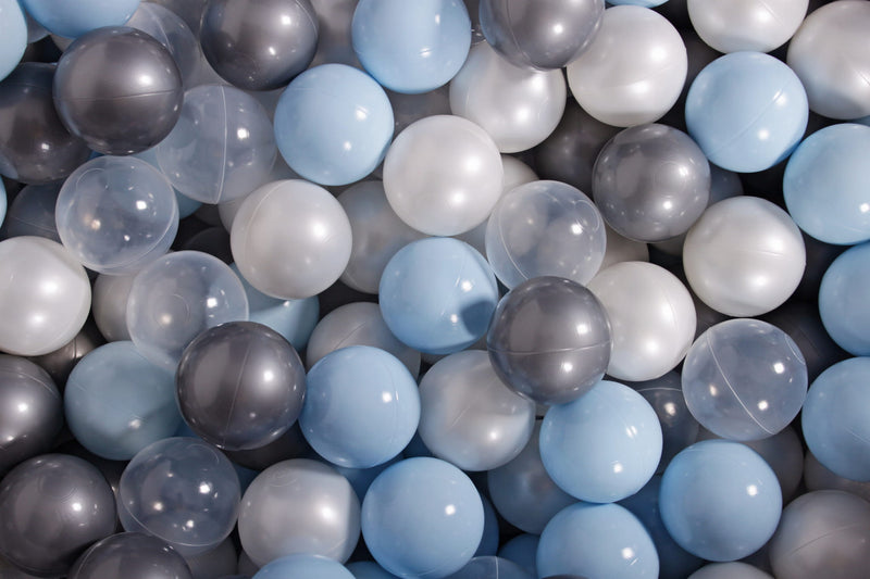 Pitballs Blue , Grey , Pearl , Transparent 7cm