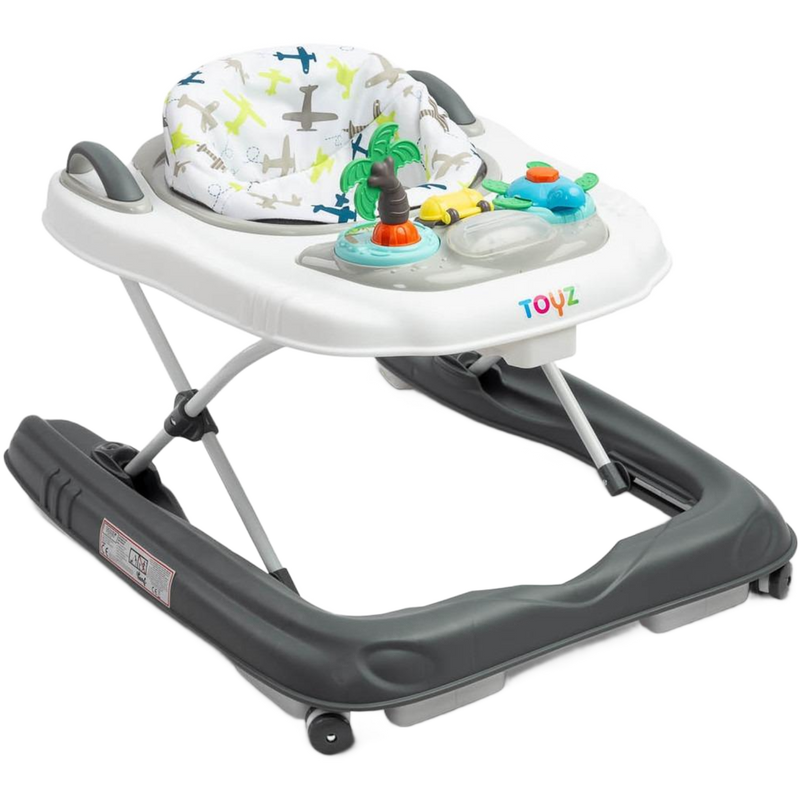 TOYZ Surf Fly 2in1 Baby Walker Grey/Pink/Blue