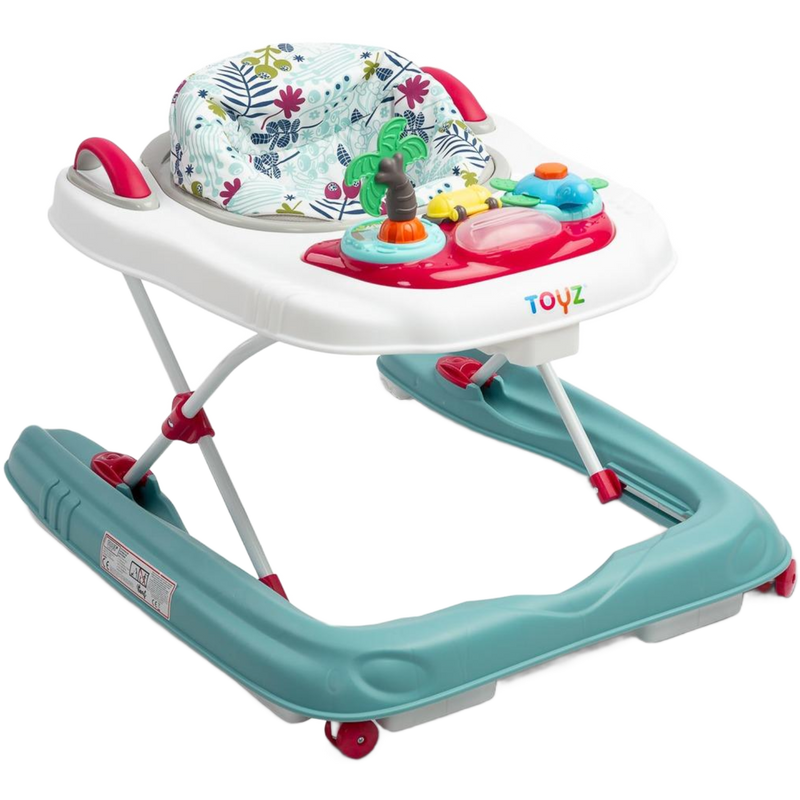 TOYZ Surf Fly 2in1 Baby Walker Grey/Pink/Blue