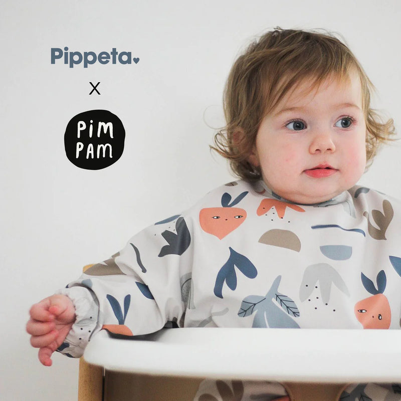 Pippeta Waterproof Cape Sleeved Bib | Know Your Onions