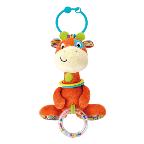 Winfun Rattle With Rings Giraffe/Chimpanze