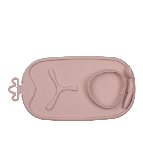 B.Box Roll + Go Mealtime Mat Pink/Blue
