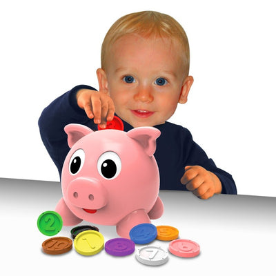 The Learning Journey Early Learn With Me Numbers And Colours Pig E Bank