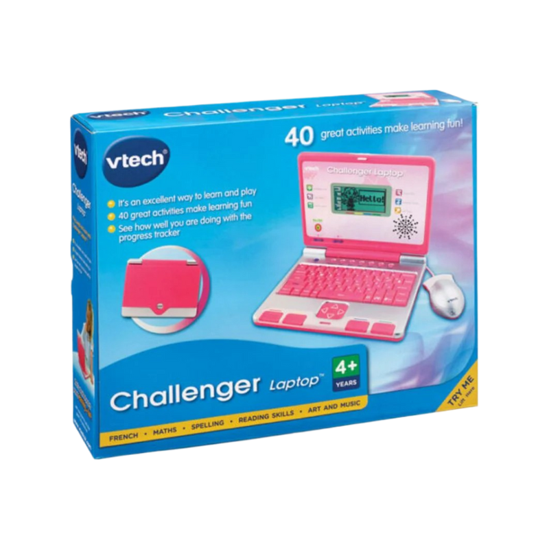 Vtech Challenger laptop Blue/Pink