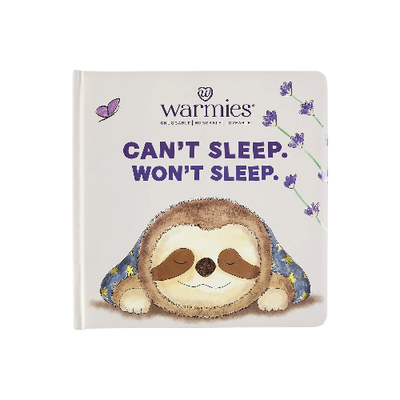 Warmies - Can't Sleep. Won't Sleep Board Book