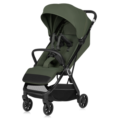 Lionelo Bess Lightweight Stroller Grey/Green/Beige