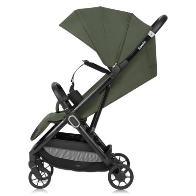 Lionelo Bess Lightweight Stroller Grey/Green/Beige