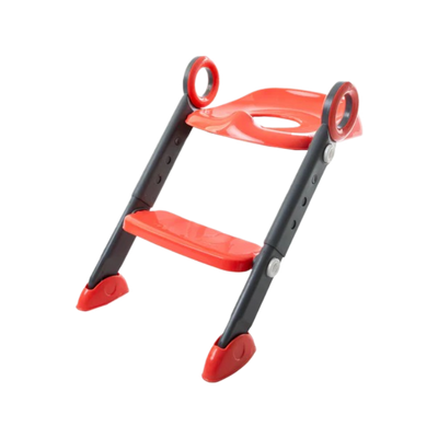 Babyjem Toilet Training Ladder Grey/Mint/White/Coral