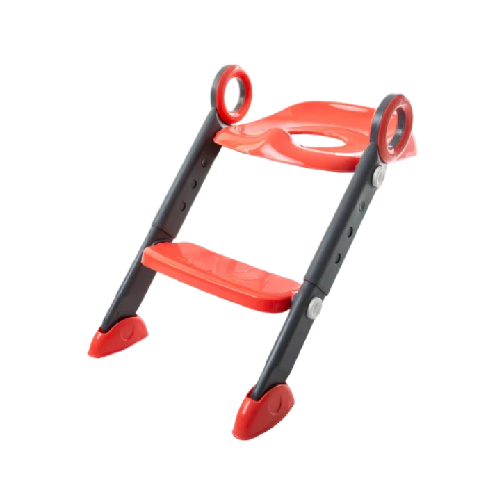 Babyjem Toilet Training Ladder Grey/Mint/White/Coral