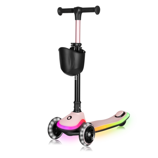 Lionelo Mey Scooter Pink/Beige/Black
