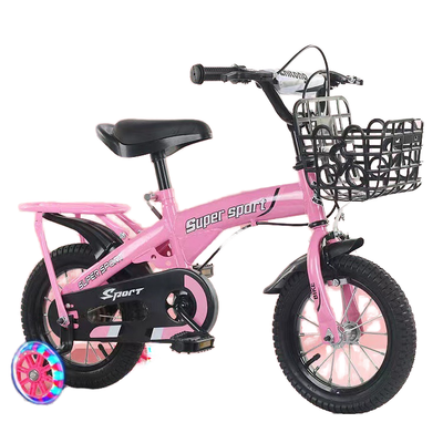 Bike 3yrs+ With Back Seat And Flashing Wheels