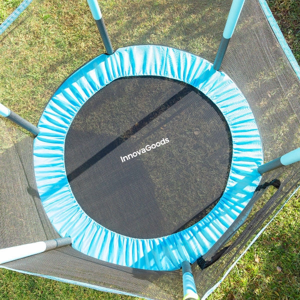 Kids Trampoline With Safety Enclosure