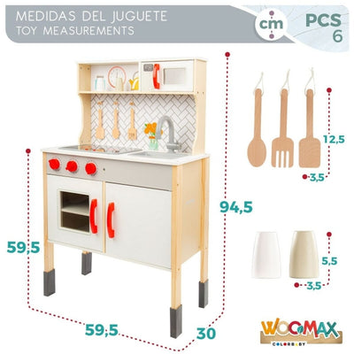 Woomax Electric Wooden Kitchen