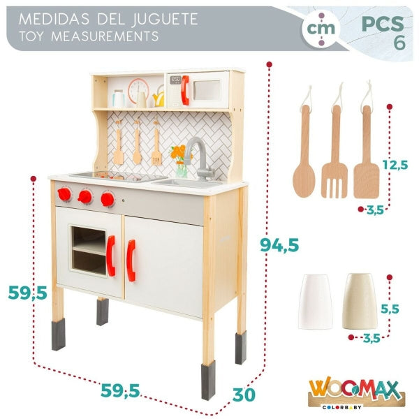 Woomax Electric Wooden Kitchen