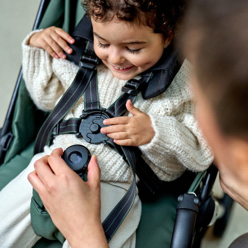 Lionelo Bess Lightweight Stroller Grey/Green/Beige