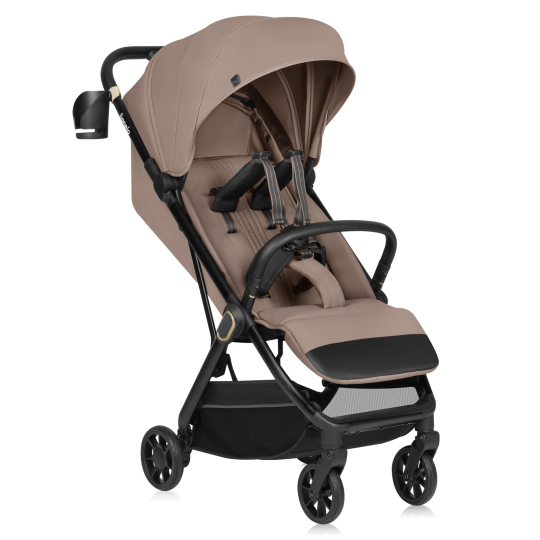 Lionelo Bess Lightweight Stroller Grey/Green/Beige