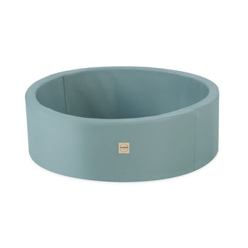 PLUSH Dry Pool, Outdoor, Round +200 balls 90x30 cm, Waterproof Grey/Beige/Green