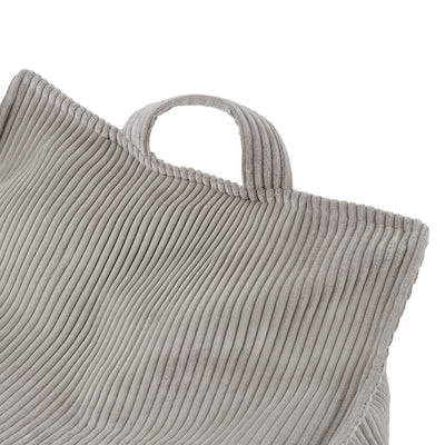 PLUSH Puffy Square Armchair 77x67x50 Premium Corduroy Beige/Grey/Pink