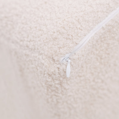 PLUSH Armchair, Lamb Cream/Grey