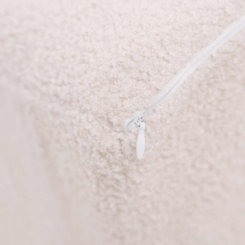 PLUSH Armchair, Lamb Cream/Grey