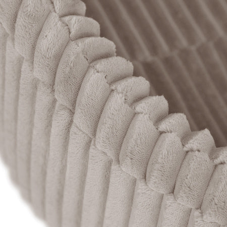 PLUSH  Dry Pool, Round, 90x30 cm, +200 Balls, Puffy Lamell Beige/Grey/Pink