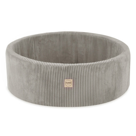 PLUSH Playground 3 Elements + Dry Pool 90x30 +200 Balls Premium Corduroy Beige/Grey/Green