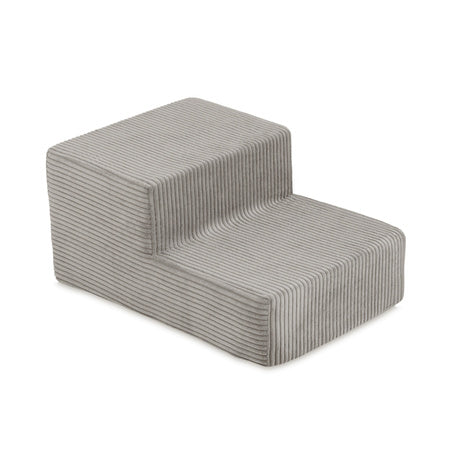 PLUSH Playground 3 Elements + Dry Pool 90x30 +200 Balls Premium Corduroy Beige/Grey/Green